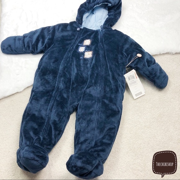 Carter’s baby boy reversible pram snow wear